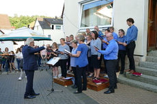 Sommerserenade vor dem "Chorfürst" (Foto: Karl-Franz Thiede)